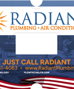Radiant Plumbing Flow Tech Decal